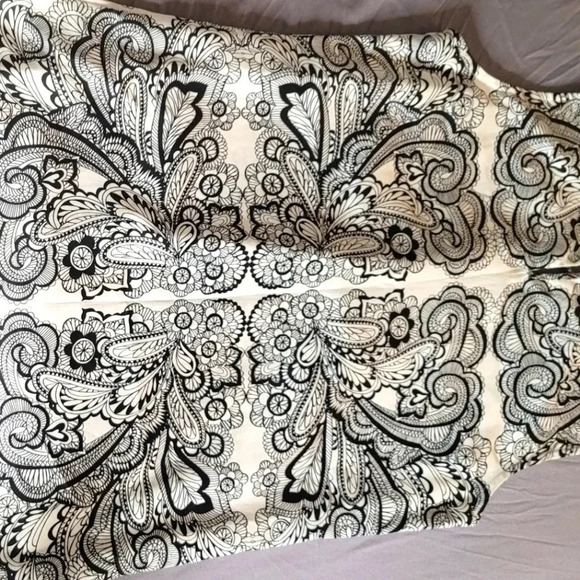 The Limited top tunic blouse black& Ivory size xs - Picture 8 of 8